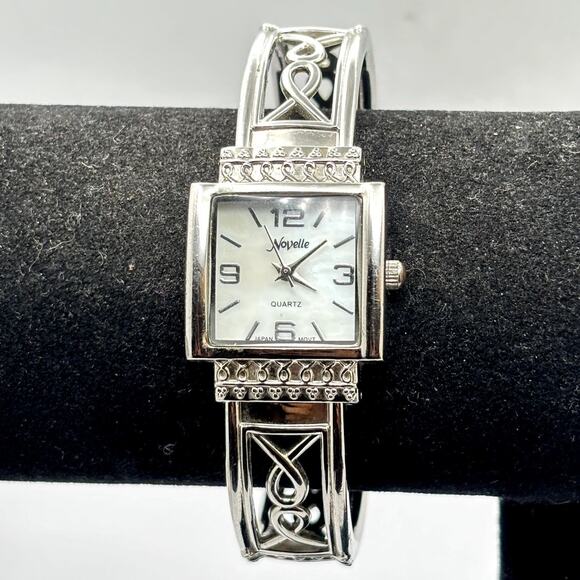 Novelle Silver Cuff Watch - Picture 1 of 3